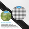 thumbnail image 3 of Uxcell Window Screen Mesh, 24" x 35" DIY Fiberglass Netting Mesh Black Frame with Hook and Loop Adhesive Edging, 3 of 6