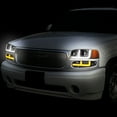thumbnail image 4 of Nuvision for 01-07 GMC Sierra 1500 C3 Denali Switchback LED DRL Headlight Bumper Lamps, 4 of 12
