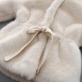 thumbnail image 4 of AUNVITO 2025 Trendy Children's Long Sleeves Round Neck Coat Long Sleeved Bottom Plush, 4 of 5