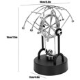 thumbnail image 2 of Fan Shaped Magnetic Perpetual Motion Desk Toy Physical Swing Toy Furniture Decoration, 2 of 4