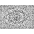 thumbnail image 1 of Ahgly Company Indoor Rectangle Medallion Gray Traditional Area Rugs, 8' x 12', 1 of 1