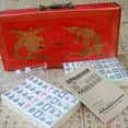 thumbnail image 3 of TISHITA Chinese Mahjong Board Game Indoor Entertainment Accessories Mahjong Game Set for, 3 of 8