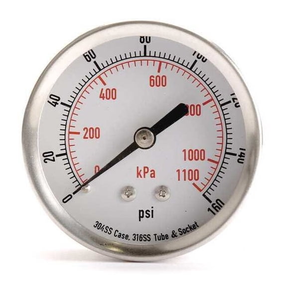 Manufacturer Varies Pressure Gauge,Test,2-1/2 In 4FMW6