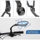 thumbnail image 3 of Espejo retrovisor HD para bicicleta, rotación ajustable de 360 grados, para bicicleta de montaña y manillar de bicicleta eléctrica - Juego de 2 espejos de acero inoxidable, 3 of 4