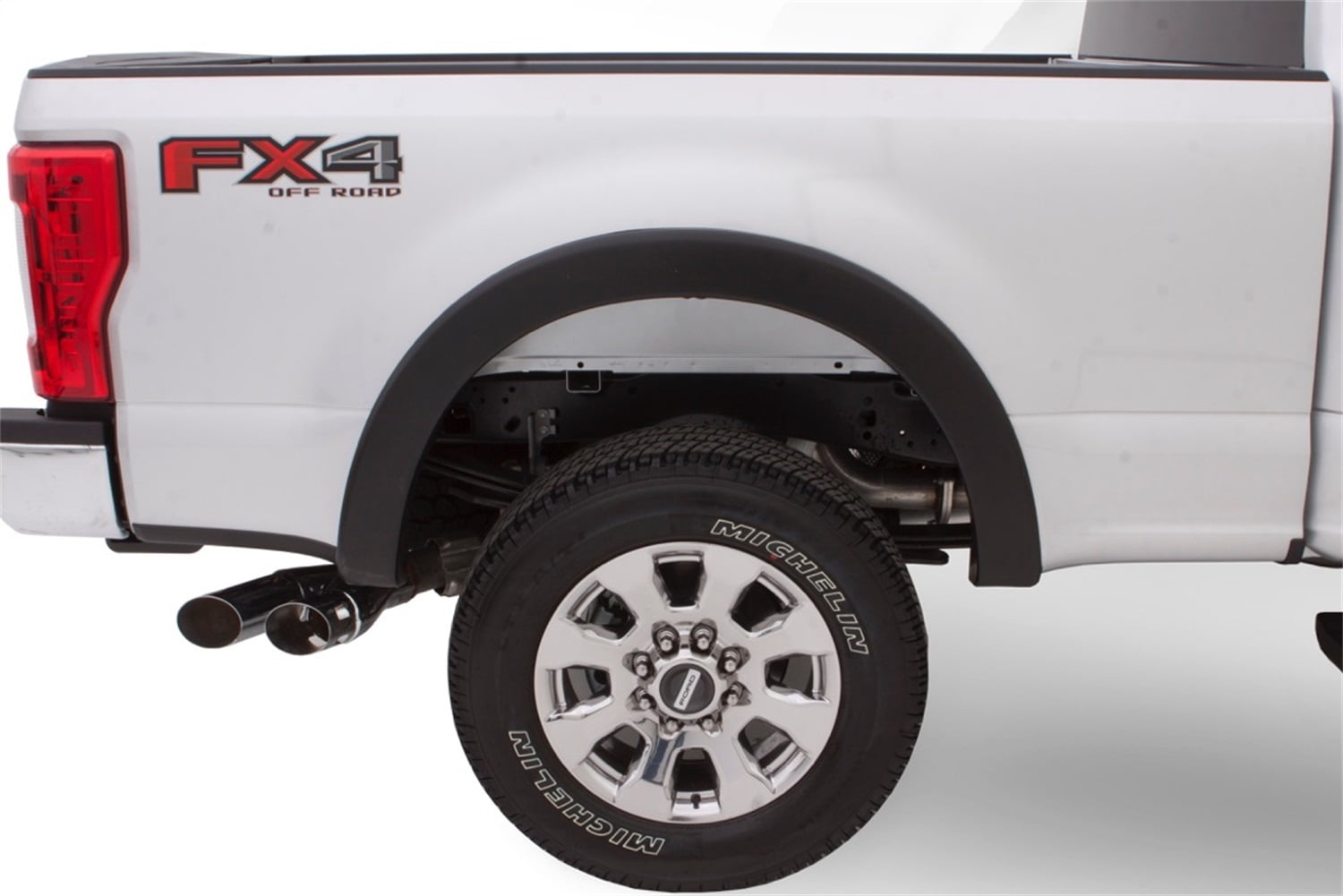 4 Piece Front /& Rear Factory OE Style Smooth Fender Flares Matte Black Paintable