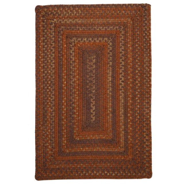 Colonial Mills RV70 2 x 5 ft. Ridgevale Area Rug, Orange