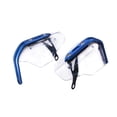 thumbnail image 5 of jiaping 2x Handlebar Wind Deflector Universal Wind Motorbike Hand Protector Clear and Blue, 5 of 9