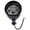 Black, variant on 6" Motorcycle Black Bullet Headlight Head Lamp For Bobber Chopper Dyna Softail FXSTSS FXEF Rocker, 12W 55W/60W with Halogen Bulb High/Low Beam