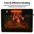 thumbnail image 5 of Electric Fireplace Insert Fireplace Heater 18 23 Inch Linear Electric Fireplace, 5 of 8