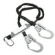 thumbnail image 3 of Cinturón de seguridad con gancho elástico grande de acero doble, para trabajar en altura Cinturón de seguridad con gancho elástico de acero doble para trabajar en, 3 of 14