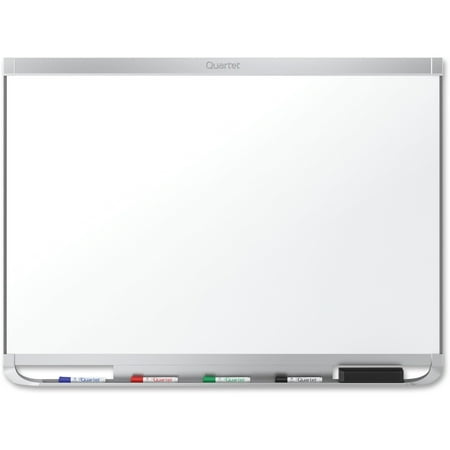 Quartet Prestige Plus Premium Porcelain - Quartet, QRTP554AP2, Prestige 2 Silver Frame Porcelain Board, 1 Each