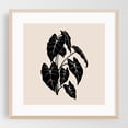 thumbnail image 2 of Monochromatic Foliage II - Drawing Botanical Minimalist Line Art Black and White Nature Floral Abstract Unframed Wall Art Print 36 x 36 inches, 2 of 9