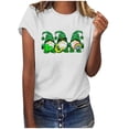 thumbnail image 1 of Fête de la Saint-Patrick Shirt Women Saint-Valentin Day Imprimé Hiver Décontracté Floral Haut Fête de la Saint-Patrick Shirts for Women, 1 of 4