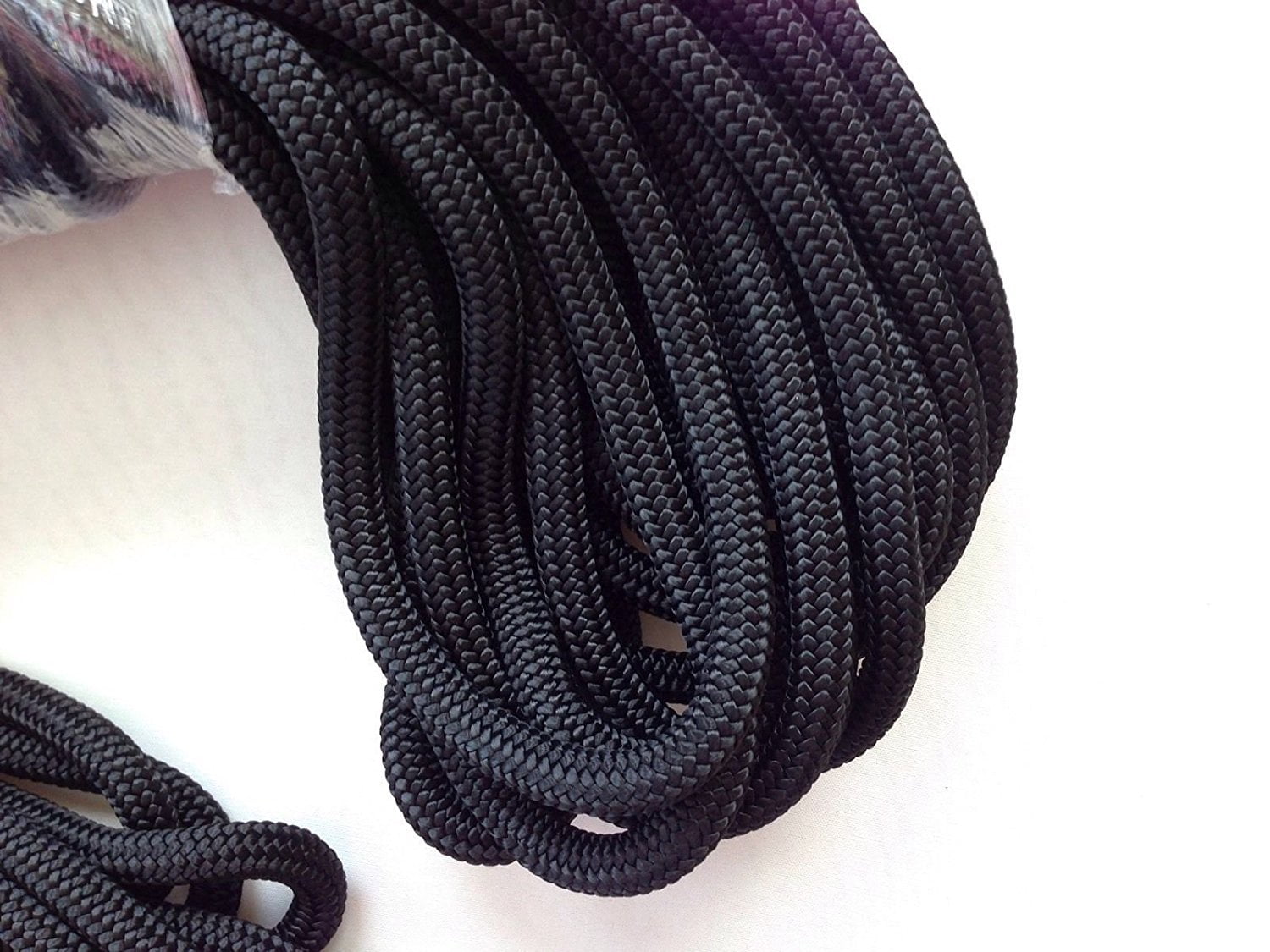 Black Details about   3/8 Inch 50 Foot Rope Camping Rope 1 
