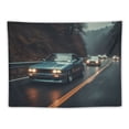 thumbnail image 5 of ONETECH  Jdm Car R34 Tapestry Aesthetic Wall Hanging Decoration Home Living Bedroom Dorm Wall Art Tapestries Classic Retro Gallop Race, 5 of 7
