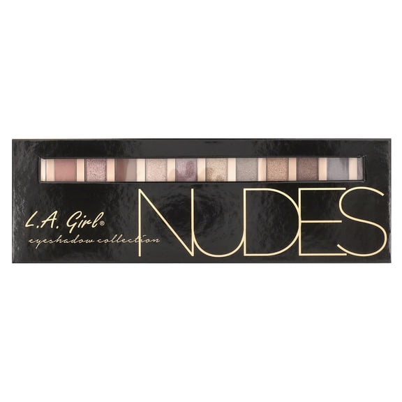 L.A. Girl Beauty Brick Eyeshadow Collection Palette, Nudes