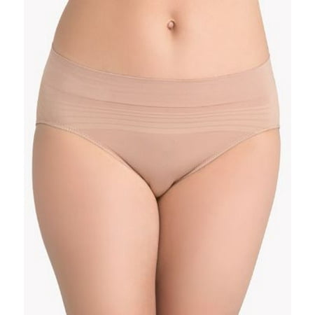 

Women s Warner s RT5501P No Pinching. No Problems. Seamless Hi-Cut Panty (Toasted Almond L)