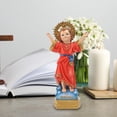 thumbnail image 4 of Estatua infantil de resina de estilo europeo, elegante, para regalo de inauguración de casa, ligera, multifuncional, para decoración de mesa., 4 of 8