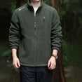 thumbnail image 2 of Men's Softshell Jacket with Thermal Hooded Windproof Outdoor Winter Coat for Hiking Camping, 2 of 6