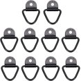 thumbnail image 1 of 10 Pack Heavy Duty V Tie Down Tie Down Rings for Trailers, Trucks, Vans, Boats, 1 of 5