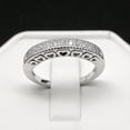 thumbnail image 7 of Madeline Anniversary Band Ring Cz Sterling Silver Womens Ginger Lyne Collection, 7 of 7