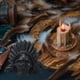thumbnail image 1 of Silbato azteca de la muerte con sonido auténtico y forma de calavera. Auténtico silbato azteca con sonido único. Silbato azteca de la muerte, el más fuerte y coleccionable. Silbato de cerámica., 1 of 7