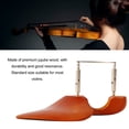 thumbnail image 4 of Violin Chin Rest, Violin Chin Rest Bracket Wooden Great Workmanship  For 3/4 Violins, 4 of 8
