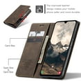 thumbnail image 4 of CaseMe Funda de Cuero for Samsung Galaxy A17, Funda de Cuero con Tapa y Tarjetero Cierre Magnético Soporte a Prueba de Golpes Fundas Protectoras para Teléfono for Samsung Galaxy A17 6.7 Pulgadas, Café, 4 of 12