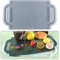 thumbnail image 1 of Molde de resina epoxi de cristal para bricolaje, bandeja para tazas de té de frutas, molde de silicona Afortunado Sencillez, 1 of 4
