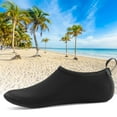 thumbnail image 3 of Htwon Water Shoes for Womens and Mens Summer Barefoot Shoes Quick Dry Socks for Beach Swim Yoga Exercise Shoes-Black,XL, 3 of 3