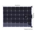 thumbnail image 3 of Panel solar flexible, control de carga pwm con puertos usb duales y pantalla lcd, resistencia al clima, paneles de 152w para bota de autocaravana, Batería del automóvil, 3 of 7