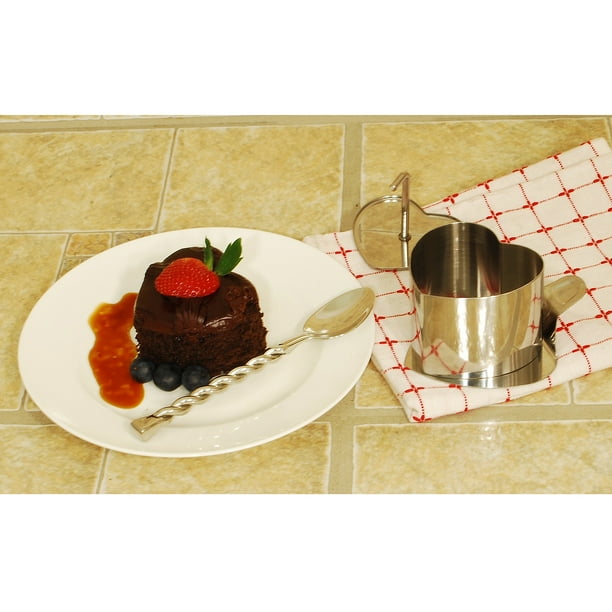 Cook Pro Stainless Steel Heart Food Mold Set - Walmart.com - Walmart.com
