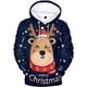 thumbnail image 2 of Sudaderas con capucha Navidad Santa Claus sudaderas con estampado 3d hombres mujeres con capucha de gran tamaño Sudadera con capucha moda niños pulóver sudaderas chándal, 2 of 3