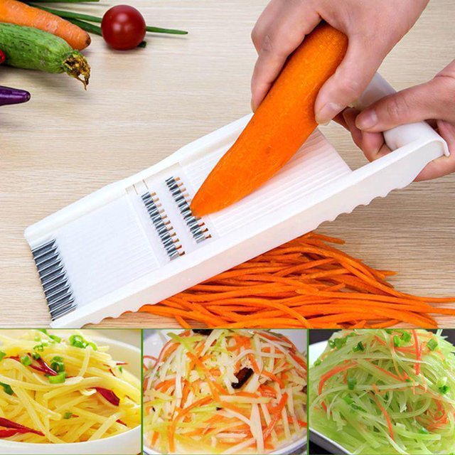 Vegetable Cutter Vegetable Cutter for Fruits and Vegetables Julienne Cutter for Thin Strips Planer for Fine Vegetables Kitchen Planer