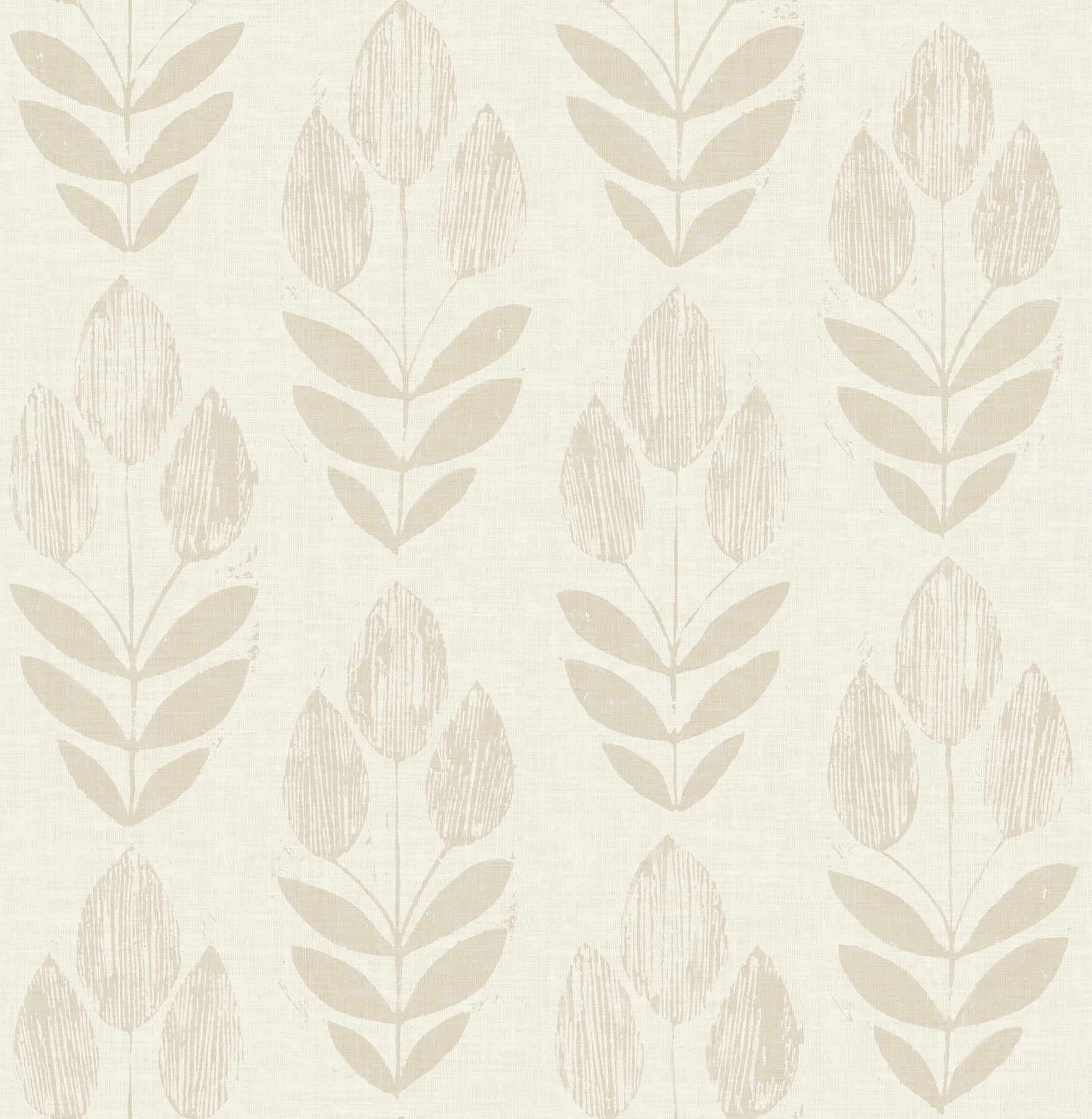 Nuwallpaper Off-White Folk Tulip Peel & Stick Wallpaper - Walmart.com