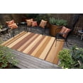 thumbnail image 2 of trans ocean imports liora manne ravella striped indoor outdoor rug, 2 of 2