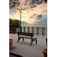 thumbnail image 2 of Blaustein, Alan 17x24 Gold Ornate Wood Framed with Double Matting Museum Art Print Titled - Monterosso Sunrise #1, 2 of 4