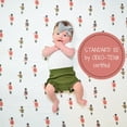 thumbnail image 4 of LollyBanks Nutcracker Dreams Baby Christmas Muslin Swaddle Blanket, 100% Cotton, 47"x47", 1 Pack, 4 of 6