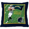 Biggshots San Diego Chargers Phillip Rivers 18" Toss Pillow