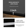 thumbnail image 4 of YRLLENSDAN Gymnastics Mats, Cartwheel Mat Wrestling Mat Yoga Mat Thick 2 Inch Folding Exercise Mat Tumbling Mats for Gymnastics for Home, Black, 4 of 7