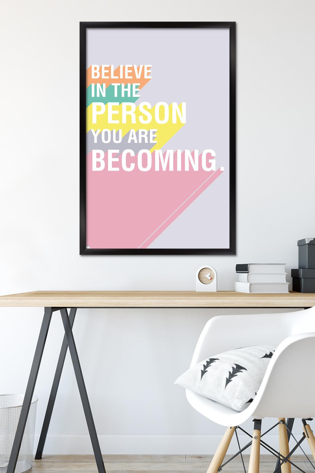 Jenny Redman - Believe Wall Poster, 22.375" x 34", Framed