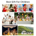 thumbnail image 4 of Cute Design Kids Wireless Microphone Speaker Combo with Karaoke Function, TWS Pairing, TF Card Support, Bluetooth 5.1, 4 Voice Changer Modes, One-Touch Accompaniment Switch, 5W 52mm Speaker, 800mAh, 4 of 6