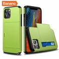 thumbnail image 3 of Bananq Slide Card Slot Phone Case For iPhone 11 12 13 14 15 Pro Max Mini X XS XR 8 7 6 Plus Shockproof Card Bag Cover, 3 of 5