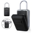 thumbnail image 1 of Key safe key safe wall safe key safe garages safe 4 digit code safe with stand, 1 of 4