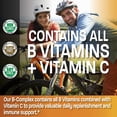 thumbnail image 4 of Complementa el complejo de vitamina B Bronson con vitamina C 120 cápsulas, 4 of 7