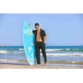 thumbnail image 5 of COOFANDY Men's 2 Piece Summer Beach Linen Button Down Shirt & Pant Outfit Set, 5 of 14