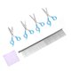 thumbnail image 5 of Kit de tijeras para cuidado de mascotas, tijeras rectas para adelgazar, tijeras curvas hacia arriba y hacia abajo, herramientas de corte de pelo, 5 of 8
