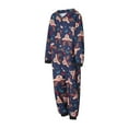 thumbnail image 5 of Christmas Family Matching Pajama Sets Christmas Sleepwear Holiday PJS Sleepwear, 5 of 7