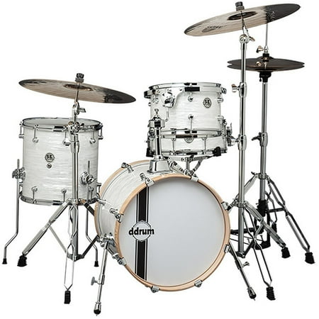 ddrum SE Flyer Bop Kit 4-Piece Shell Pack - White Pearl Finish