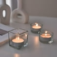 thumbnail image 4 of COCODOR Unscented Tealight Candles / 100 Pack / 4-5 Hour Extended Burn Time/Made in Italy, Cotton Wick, Scented Home Deco, Fragrance, Mother's Day, 4 of 8